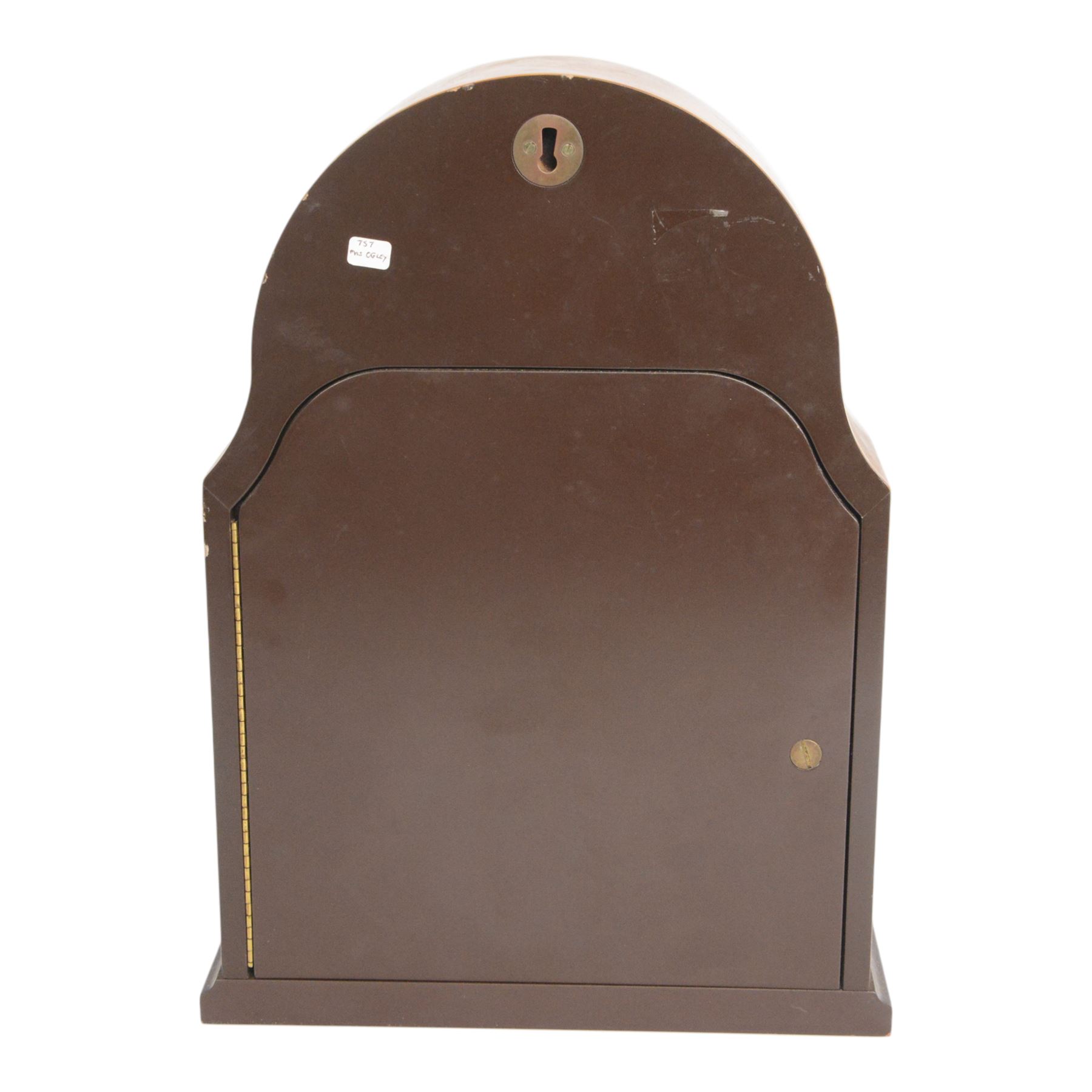 The Wildlife Clock by Conrad Franz, 8-day mechanical movement striking on a bell, mantel or wall mountable, with key H37cm