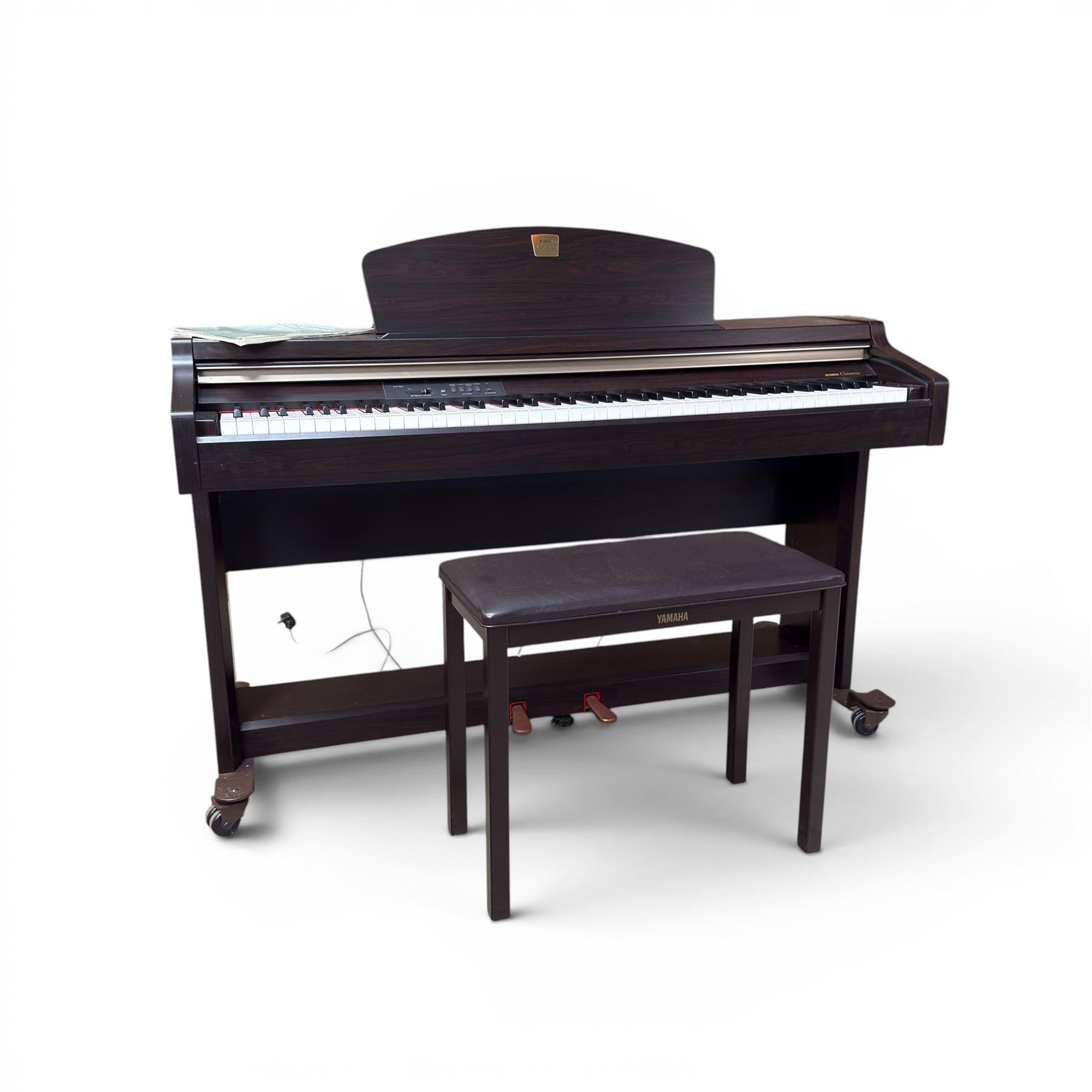Yamaha Clavinova CLP-920 electric piano, with stool