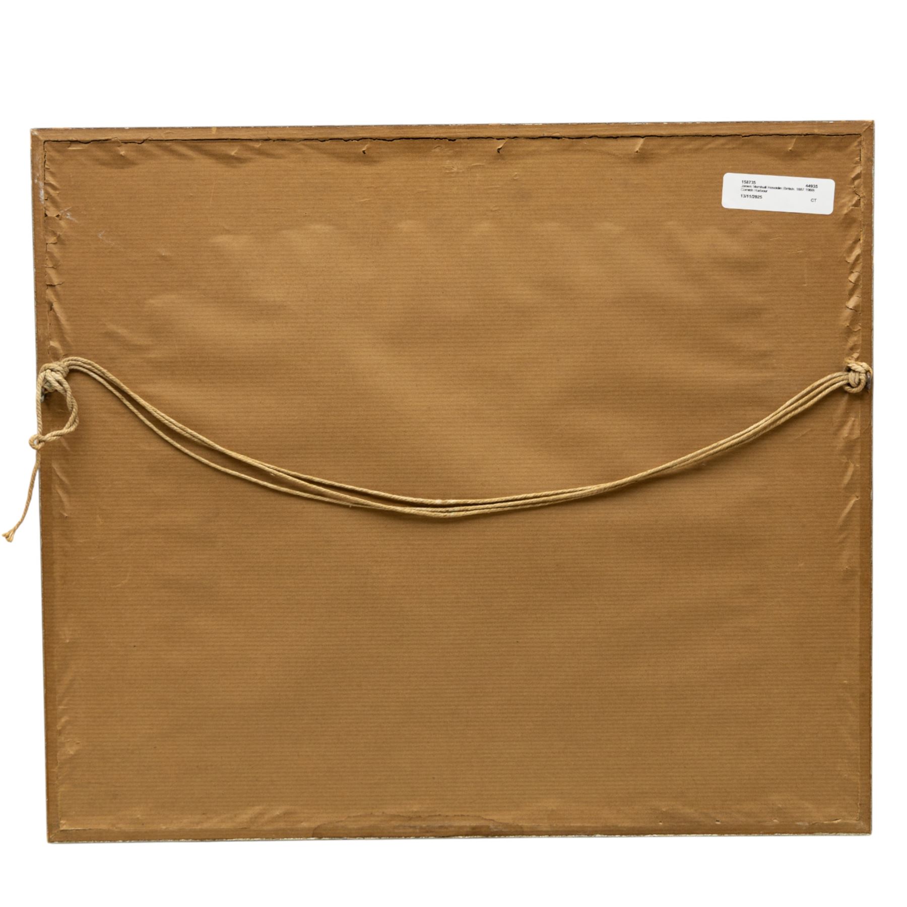 James Marshall Heseldin (British 1887-1969): Cornish Harbour, watercolour signed 21cm x 25cm