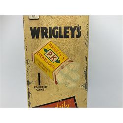 Wrigley`s chewing gum vending machine, H74cm, W16cm
