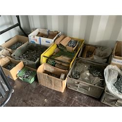 Quantity of unused nuts and bolts - THIS LOT IS TO BE COLLECTED BY APPOINTMENT FROM DUGGLEBY STORAGE, GREAT HILL, EASTFIELD, SCARBOROUGH, YO11 3TX