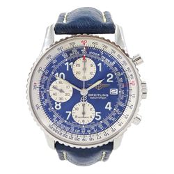 Breitling Old Navitimer gentleman's stainless steel automatic wristwatch, Ref. A13322 seri...