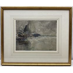 George Edward Horton (Newcastle 1859-1950): 'In Holland', watercolour signed and titled 24cm x 33cm