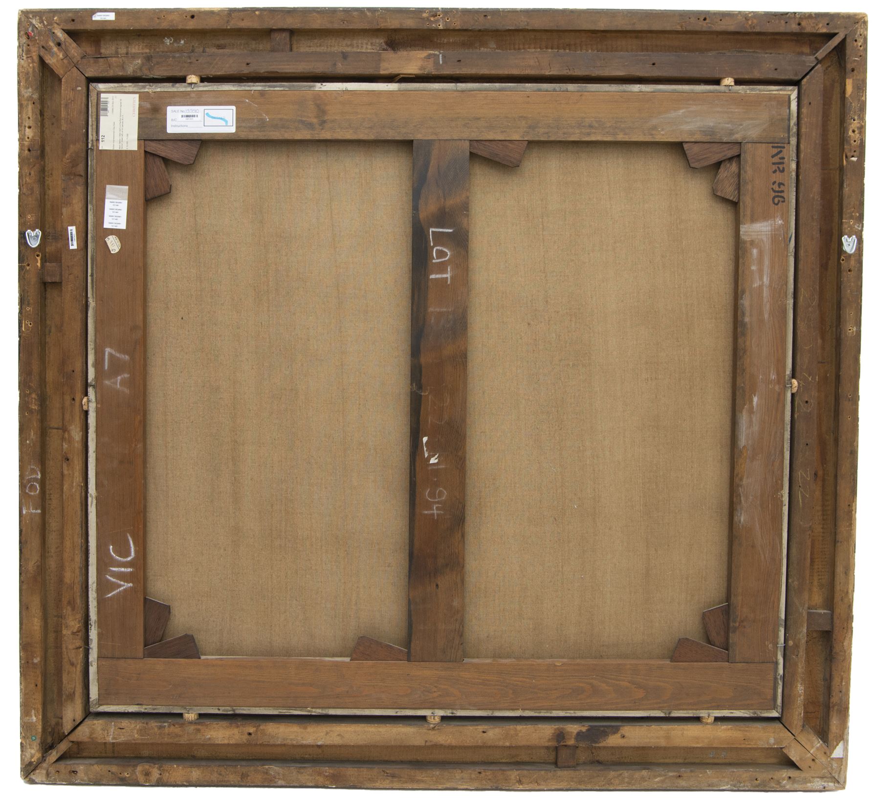 Mark Senior (Staithes Group 1864-1927): A Flemish Fishmarket, oil on canvas signed 90cm x 99cm 
Provenance: formerly in the collection of Mrs M.V. Hudson, the artist's daughter; Sotheby's London 10th May 1989 Lot 9; Christie's London 22nd November 1994 Lot 133; Christie's London 23rd November 2017 Lot 112. 
Exh. Royal Academy 1907, no. 886; exh. 'Mark Senior 1862-1927', Elizabethan Exhibition Gallery, Wakefield, 16th April - 2nd July 1983, no. 57. 
Notes: the Wakefield catalogue entry reads: 