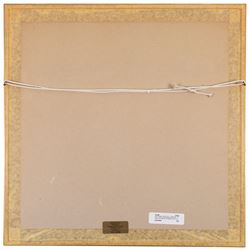 John Freeman (British 1942-): 'Morel Farm' and Farm in Winter, pair watercolours signed and dated '90, one titled, 23cm x 23cm (2)