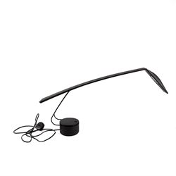 Mario Barbaglia and Marco Colombo for Italiana Luce, Italy - 'Dove' adjustable desk lamp in black finish