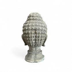 Small cast stone Thai Head