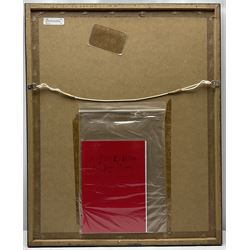 Jim Dine (American 1935-): 'Tool Box II' (Secateurs), limited edition screenprint with photographic element and half-tone collage signed in pencil, series produced in London 1966 with an edition of 150, 57cm x 45cm also inc. 'A Tool Box' catalogue