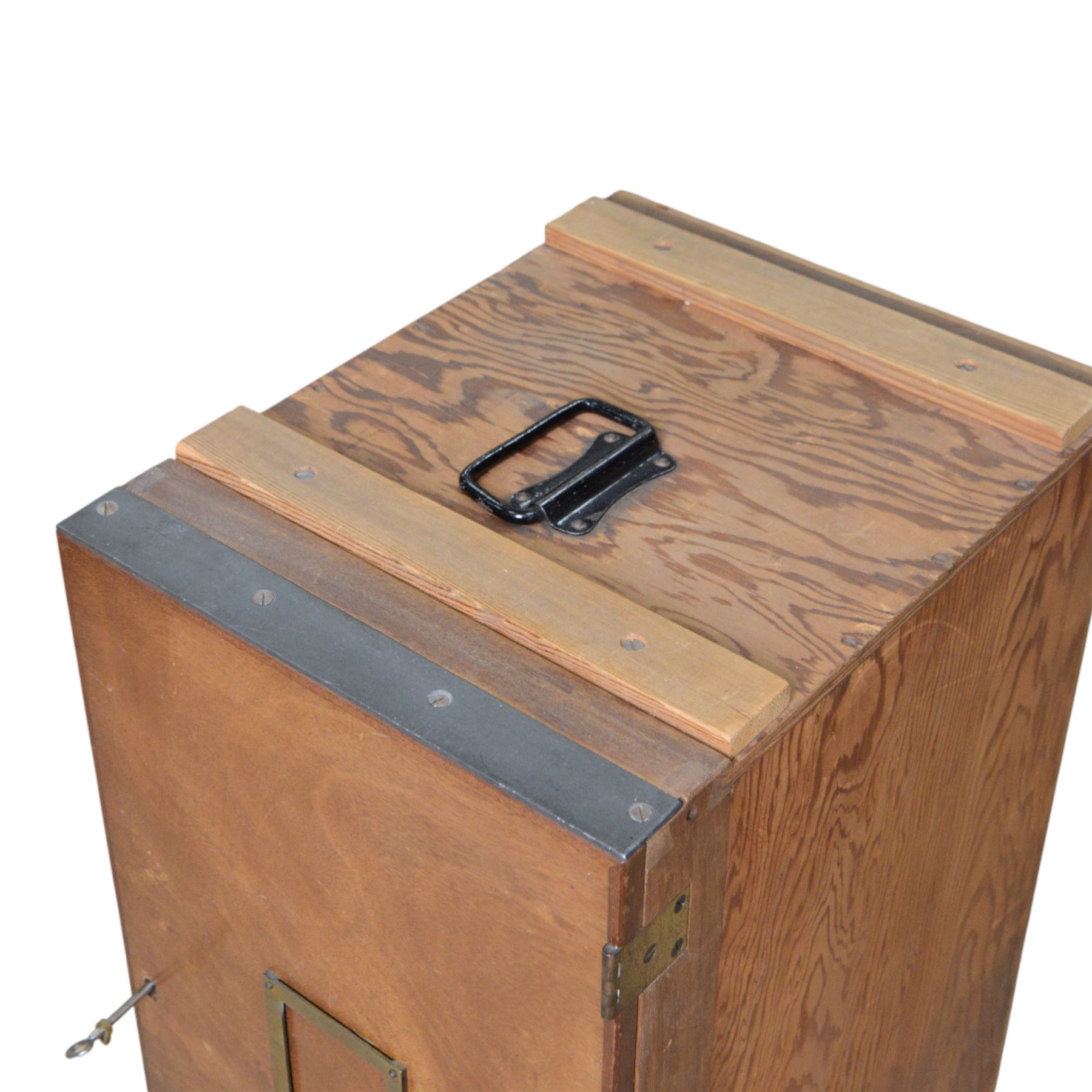 Entomology; Over one hundred butterfly specimens, mainly Delius  and African Colotis, including Delias Pheres, Delias ladas, Delias Iltis etc, housed within British Natural History Museum wartime cabinets with seven double glazed draws together with two illustrated books of the genus Dalius of the World, in Japanese with coloured plates of specimens and habitat images
The cabinets were used to house the entire collection of insects from the British Natural History Museum, which in turn were removed from the Museum to a safe place away from the London Blitz during World War Two, there were eight draws to each cabinet which had handles on the top for ease of lifting and transportation.They have adjustable corked wood slats so as to accommodate various size insects (Wing Spans etc), whilst keeping them in neat rows
