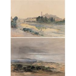James Mudd (British 1821-1906): 'Leasowe Lighthouse New Brighton', watercolour signed and ...