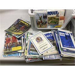 Collection of approximately one thousand football programmes, to include 1973 England V Netherlands, programmes for Dundee united programs, Blackburn Rovers, Tottenham Hotspurs, Chelsea, Spurs etc   