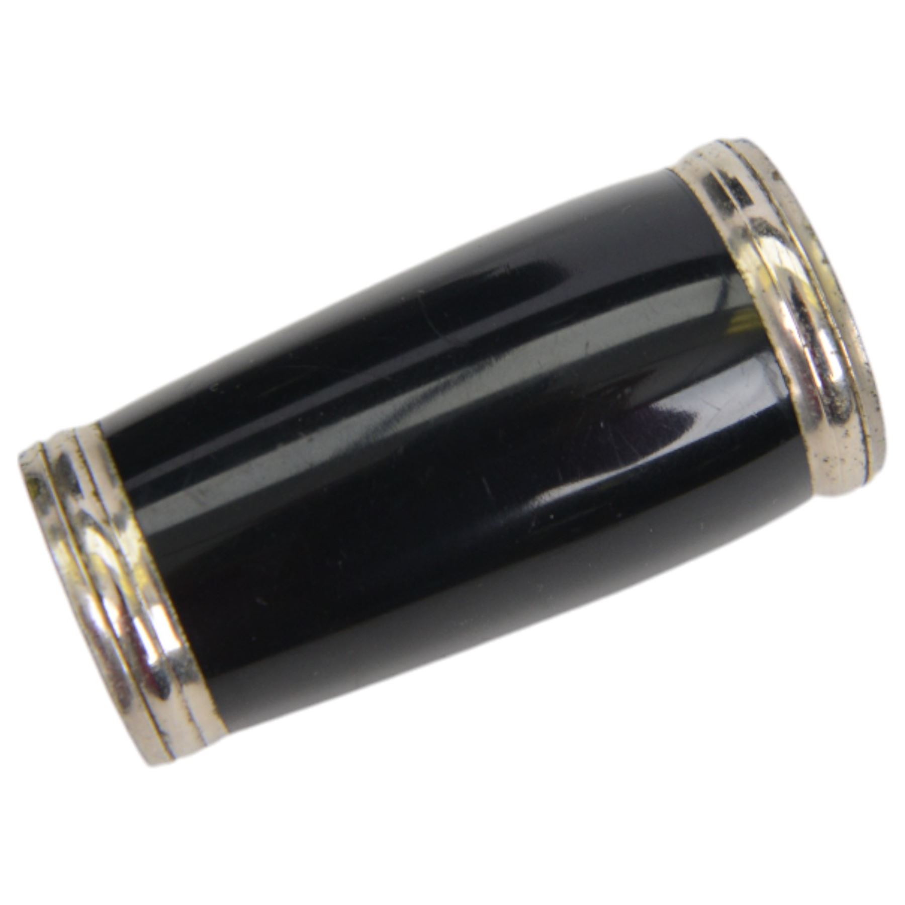 Yamaha 250 Bb clarinet serial no. 401808, with a resin body and chrome keys, in a velvet lined and padded hard case