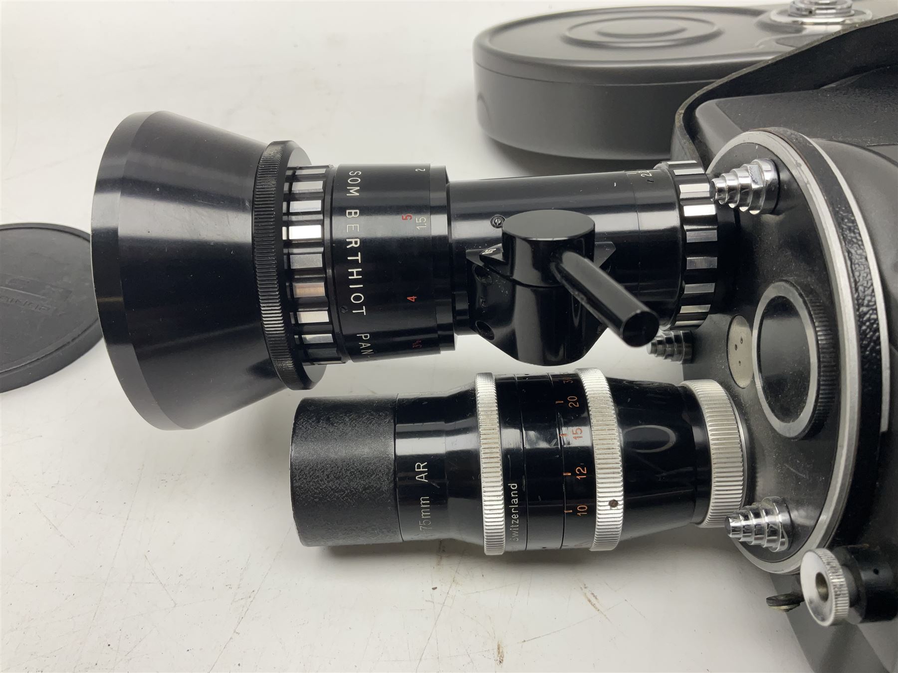 Beaulieu R16 movie camera body, serial no. 666534, with Beaulieu 200ft film magazine 