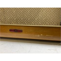 1950s Pye Type PE80 Cambridge International radio, W58cm H43cm D27cm, together with 1952 Pye Type P45 valve radio and 1940s Pye Type 15A radio (3)