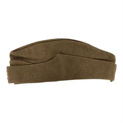 WWII service caps, comprising RAF cap and belt, Army Service Corps cap  by Sanders and Brightman and Auxiliary Territorial cap