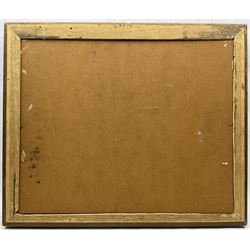 Peter Brook (Northern British 1927-2009): 'Sunday', oil on board signed and titled 39cm x 49cm 
Provenance: West Yorkshire dec'd estate; the deceased was good friends with the artist.