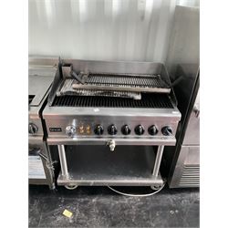 Lincat gas grill on stand - THIS LOT IS TO BE COLLECTED BY APPOINTMENT FROM DUGGLEBY STORAGE, GREAT HILL, EASTFIELD, SCARBOROUGH, YO11 3TX. ALL GOODS MUST BE REMOVED BY WEDNESDAY 15TH JUNE.