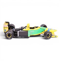 Paul's Model Art 1:18 Michael Schumacher Collection Benetton Ford B192 #19 car with Mobil decals, boxed