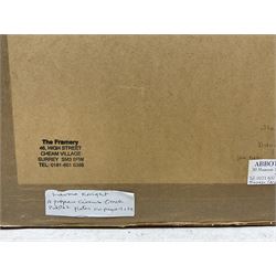 Dame Laura Knight (Staithes Group 1877-1970): 'The Trapeze', pencil unsigned 36cm x 52cm 
Provenance: with Abbott and Holder, Museum Street, London, label verso