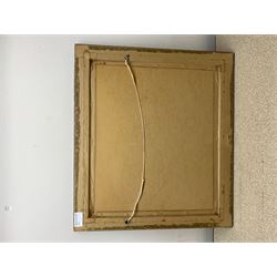 Victorian sampler, by Hannah Longster, Aged 11 years, dated 1847, worked with the Tree of Life, Adam and Eve, and various motifs including urns of flowers, lions, deer, and cherubs, within a stylised foliate border, in mahogany frame,  H49cm L56cm