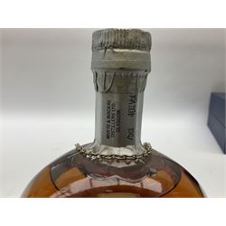 Whyte and Mackay, 12 year old, blended Scotch whisky to celebrate marriage between Charles and Diana 1981, unknown contents and proof, boxed