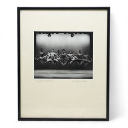 Terry Cryer (British 1934-2017) 'Troy Game NSCD (Northern School of Contemporary Dance)', gelatin silver print, signed titled and dated 1988 in pencil 22cm x 27cm