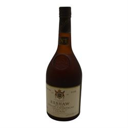 Exshaw Grande Tres Rare Champagne Premier Cru Du Cognac, 24 fl, 70% proof, three bottles 