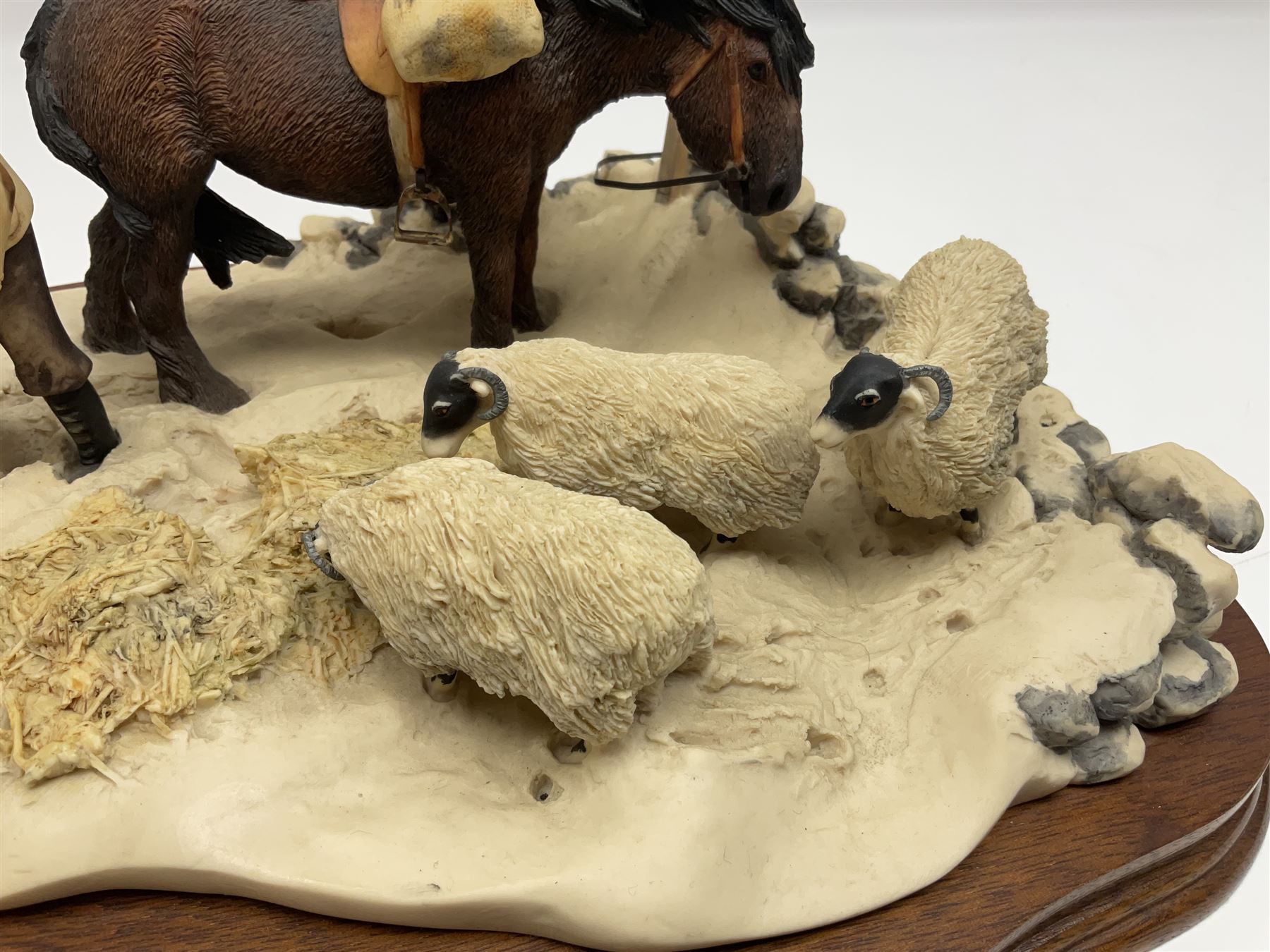 Border Fine Arts Winter Feeding | Antiques, Collectables, Ceramics