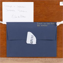 Daniel Van der Putten (Dutch 1949-): 'Crackpot in September - Swaledale Yorkshire', oil on panel signed, titled verso and with COA, 32cm x 38cm