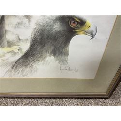 After Joan Beuche (South African 20th century) Eagles, set of six coloured prints (6)