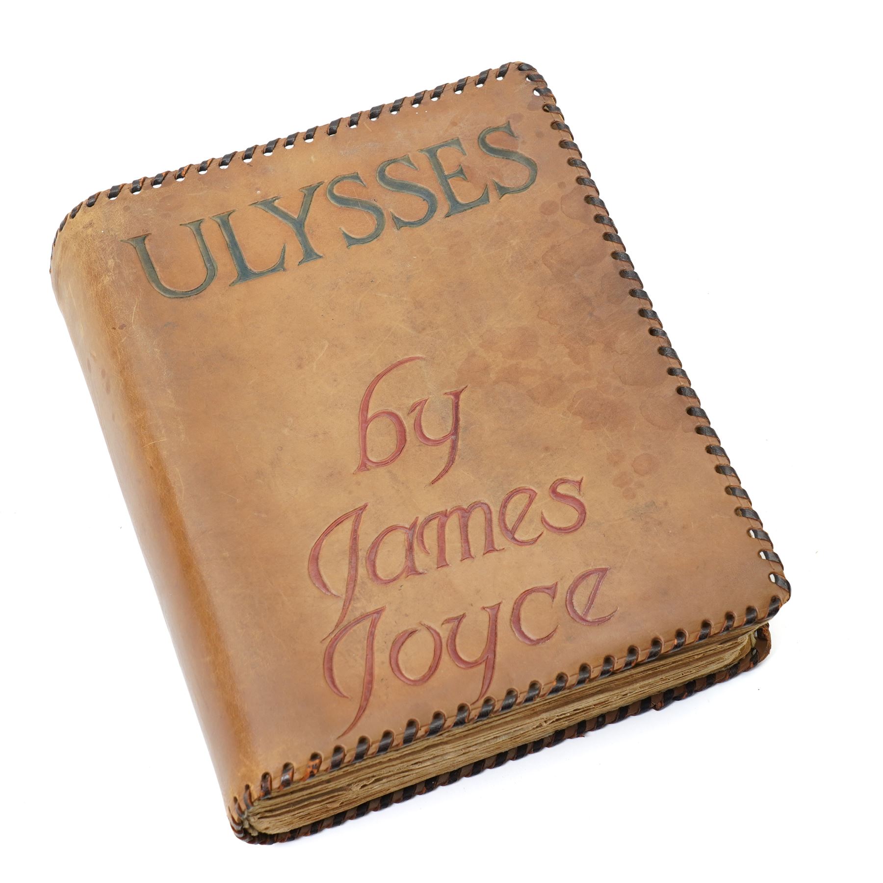 Joyce, James - 'Ulysses' fifth printing Shakespeare & Company, Paris, September 1924, bound in leather