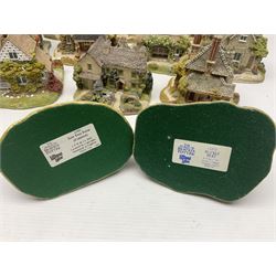 Eight Lilliput Lane limited edition Beatrix Potter models, including Buckle Yeat, Tabitha Twitchits Shop and Ginger Pickles Shop, together with twelve Lilliput Lane models from the Blaise Hamlet collection, including Dial Cottage, Diamond Cottage and Vine Cottage, all with deeds and original boxes (20)