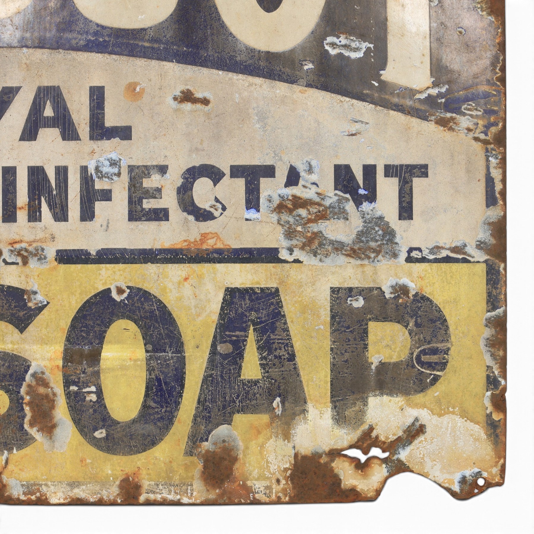 Enamel advertising sign Ebuoy Soap, H62cm