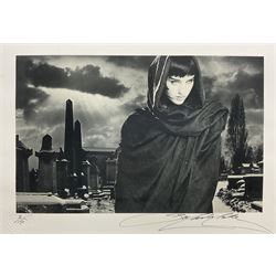 Bob Carlos-Clarke (British 1950-2006): 'The Dream Keeper', limited edition photograph signed and numbered 2/150 in pen, gallery label verso 21cm x 33cm