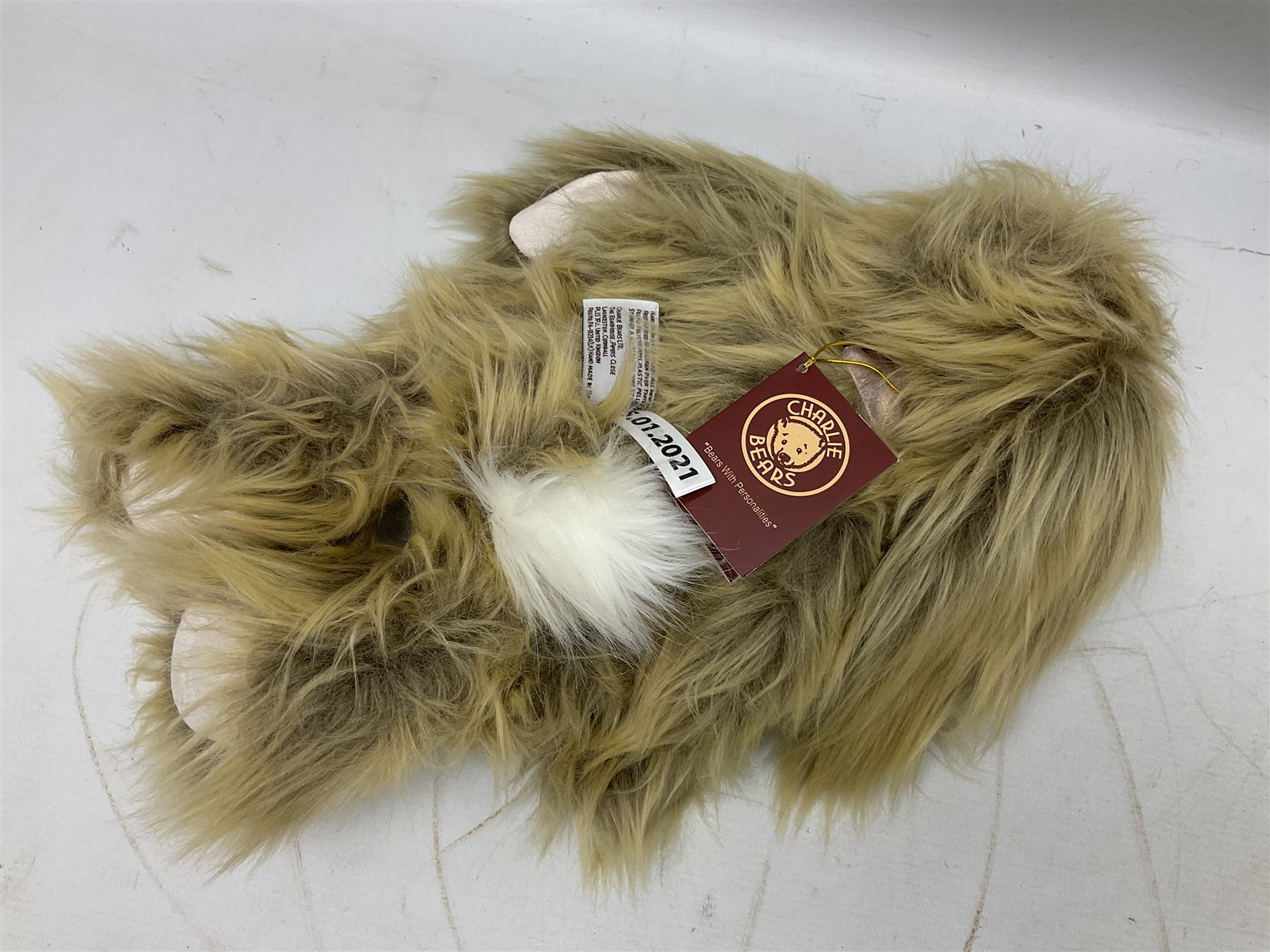 Charlie Bears - 'Gum Drop' CB2052360; 'Lettice' CB2060140; and 'Hop' CB185179B; all with labels (3)