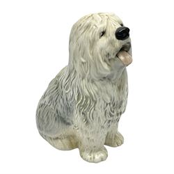 Beswick fireside model of an Old English Sheep dog, no. 2232, H30cm