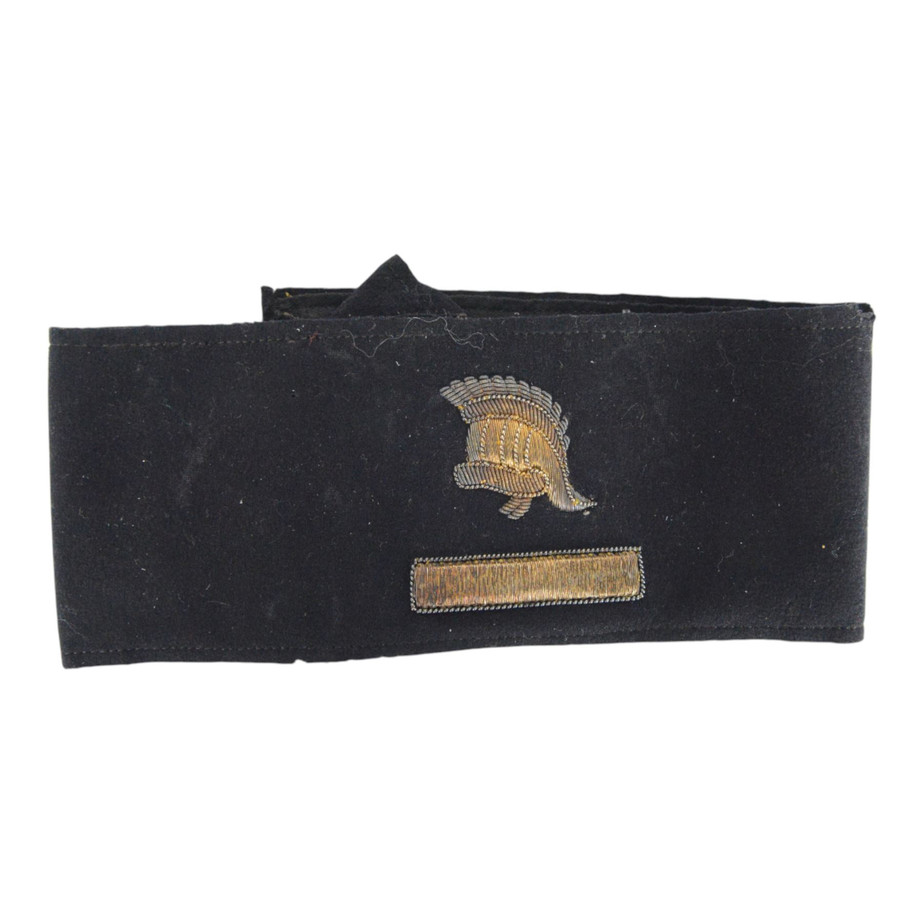 Seven foreign military armbands, comprising Soviet Aeroflot, three Dutch Engineers; 1st 2nd & 3rd class and three East German Civil Police, Streife & Helfer der Volkspolizei
