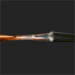 Atkinson & Griffin, 16 bore, double trigger, boxlock side by side shotgun, 71cm (28