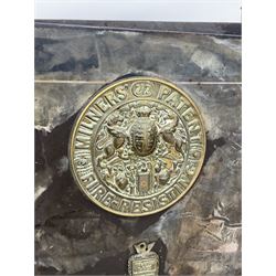 Victorian cast iron safe by Millers of London & Liverpool, with Millers 212 patent brass plate - THIS LOT IS TO BE COLLECTED BY APPOINTMENT FROM DUGGLEBY STORAGE, GREAT HILL, EASTFIELD, SCARBOROUGH, YO11 3TX