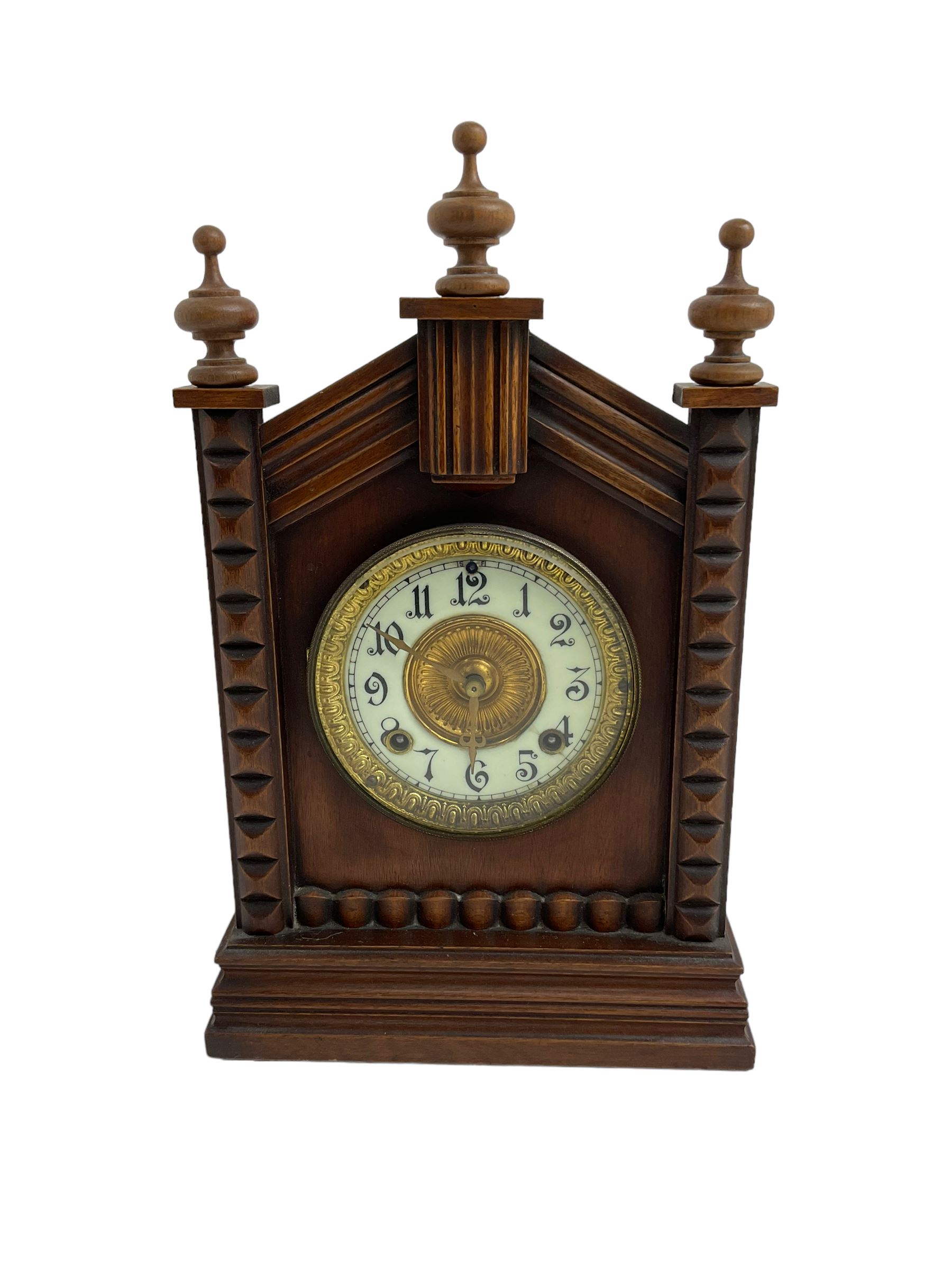 1950’s Westminster chiming clock and an American Edwardian shelf clock