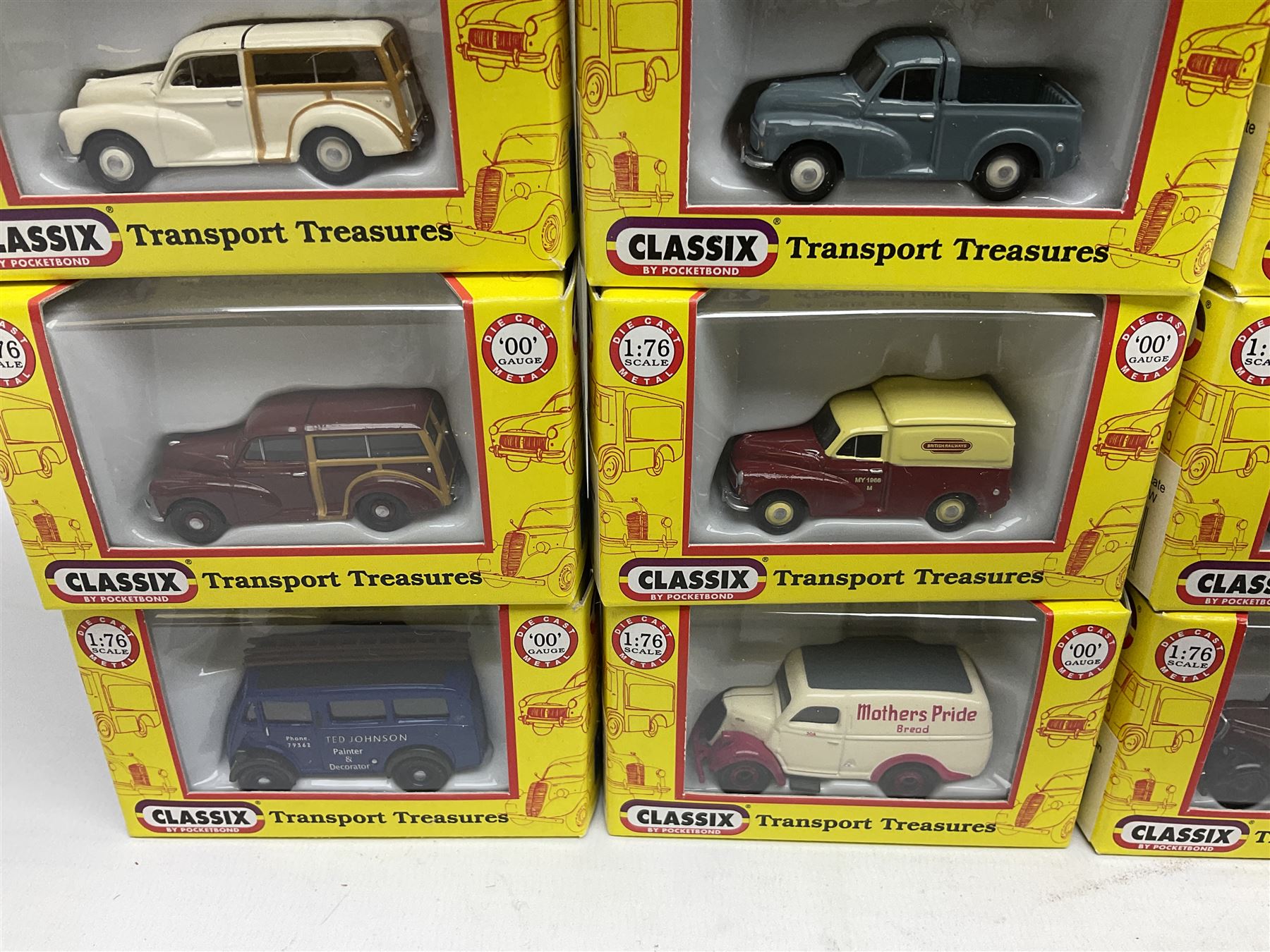 Seventy Classix Transport Treasures 1:76 scale die-cast models, all boxed (70)