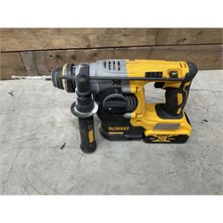 DeWalt DCH273 18V brushless hammer drill, with battery and charger