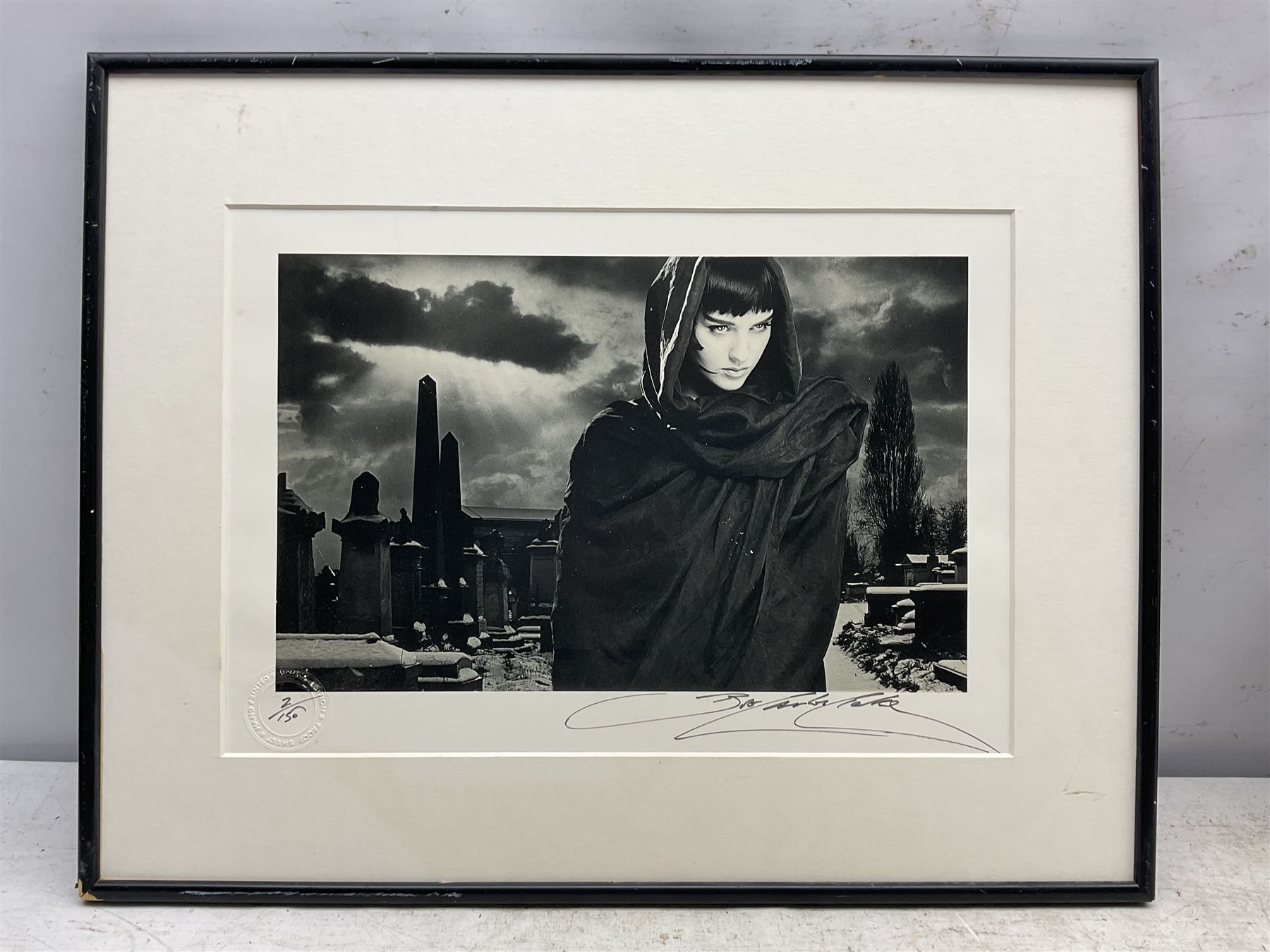 Bob Carlos-Clarke (British 1950-2006): 'The Dream Keeper', limited edition photograph signed and numbered 2/150 in pen, gallery label verso 21cm x 33cm