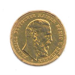 Germany Frederick III 1888 gold ten mark coin