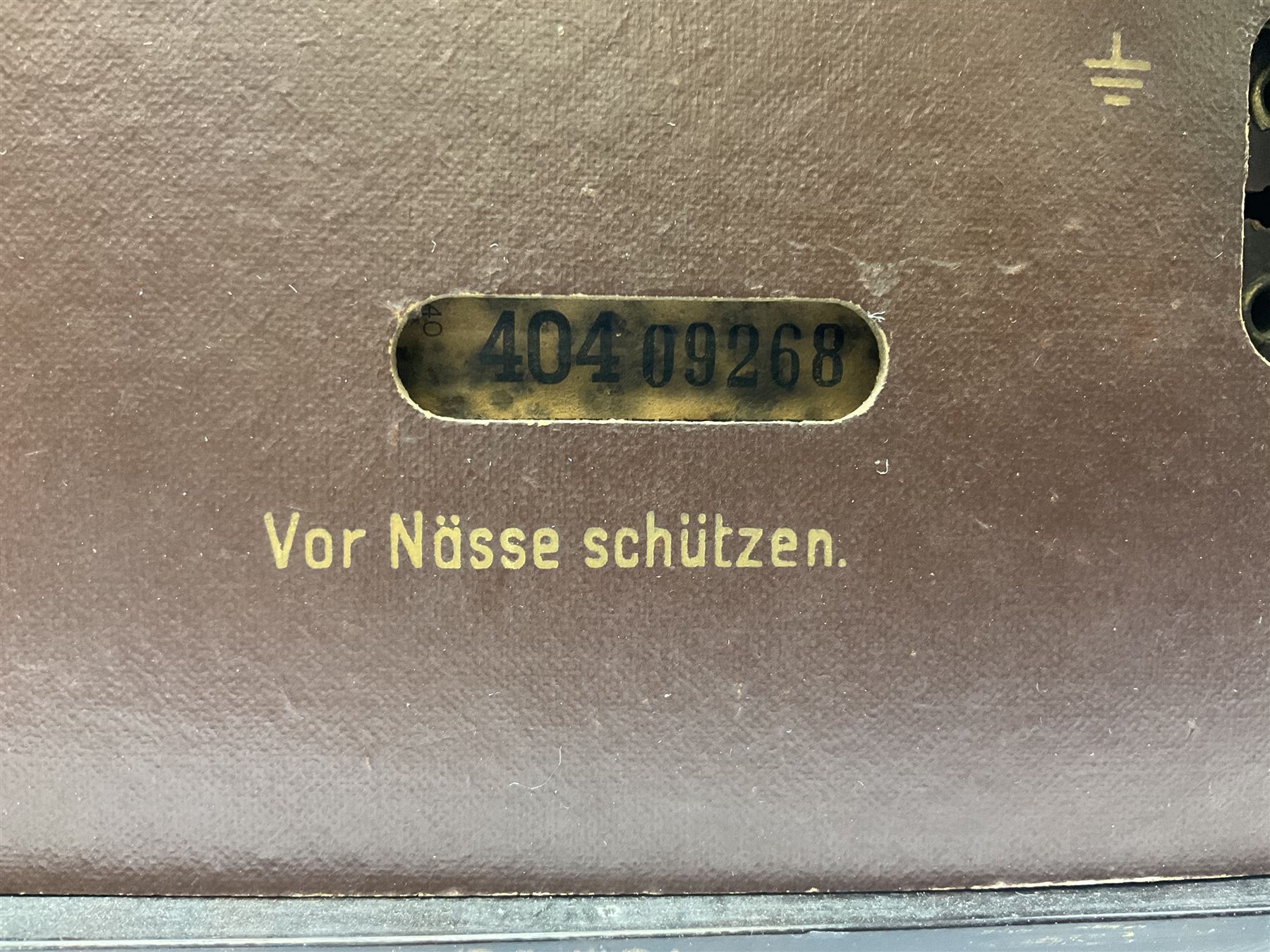 1950s Philips valve radio model B3G63A in brown Bakelite case, W42cm D21cm H30cm, together with 1950s Cossor Melody Maker model 524 radio and 1950s Grundig model 2041, tallest H35.5cm