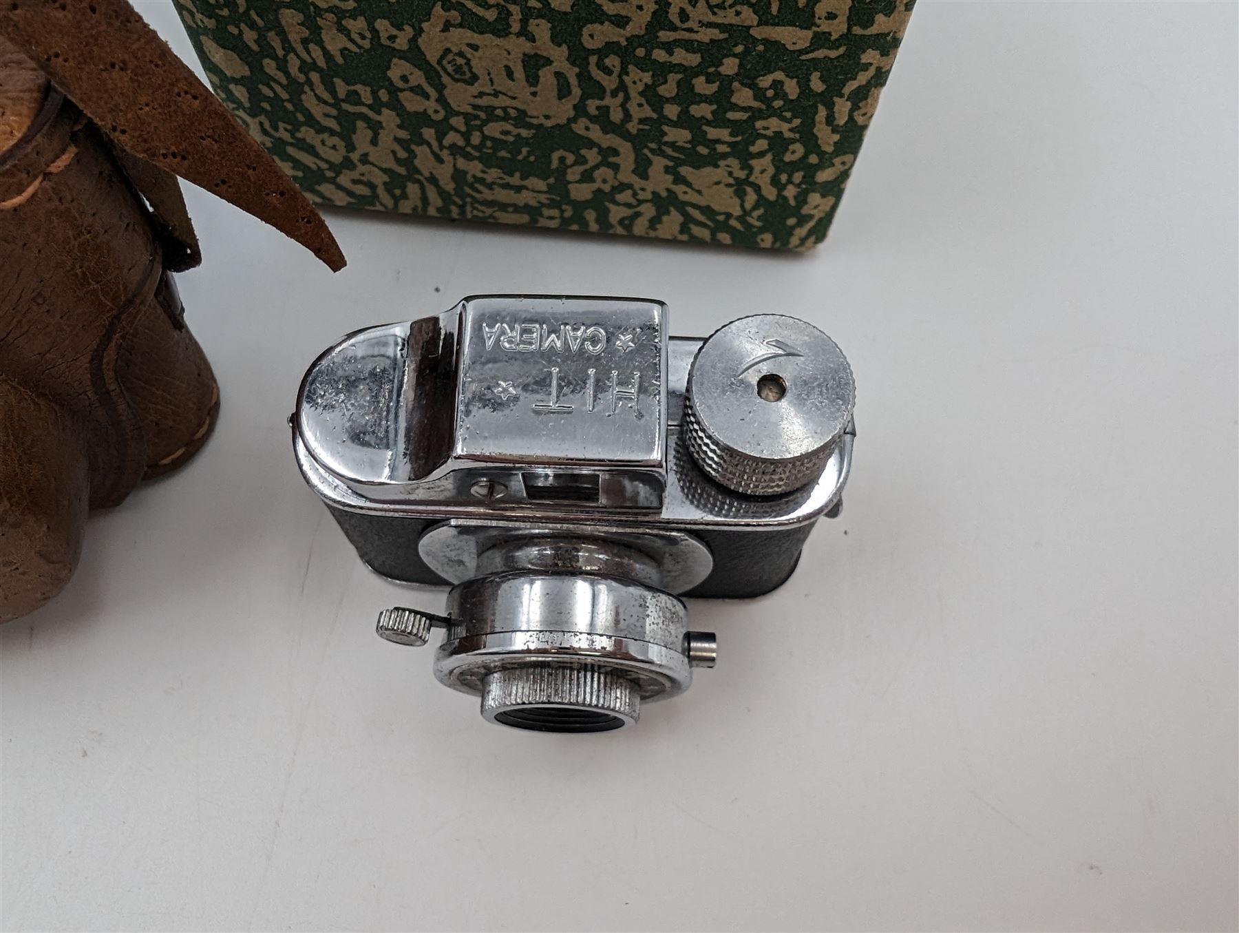 HIT spy camera, in original case, with box