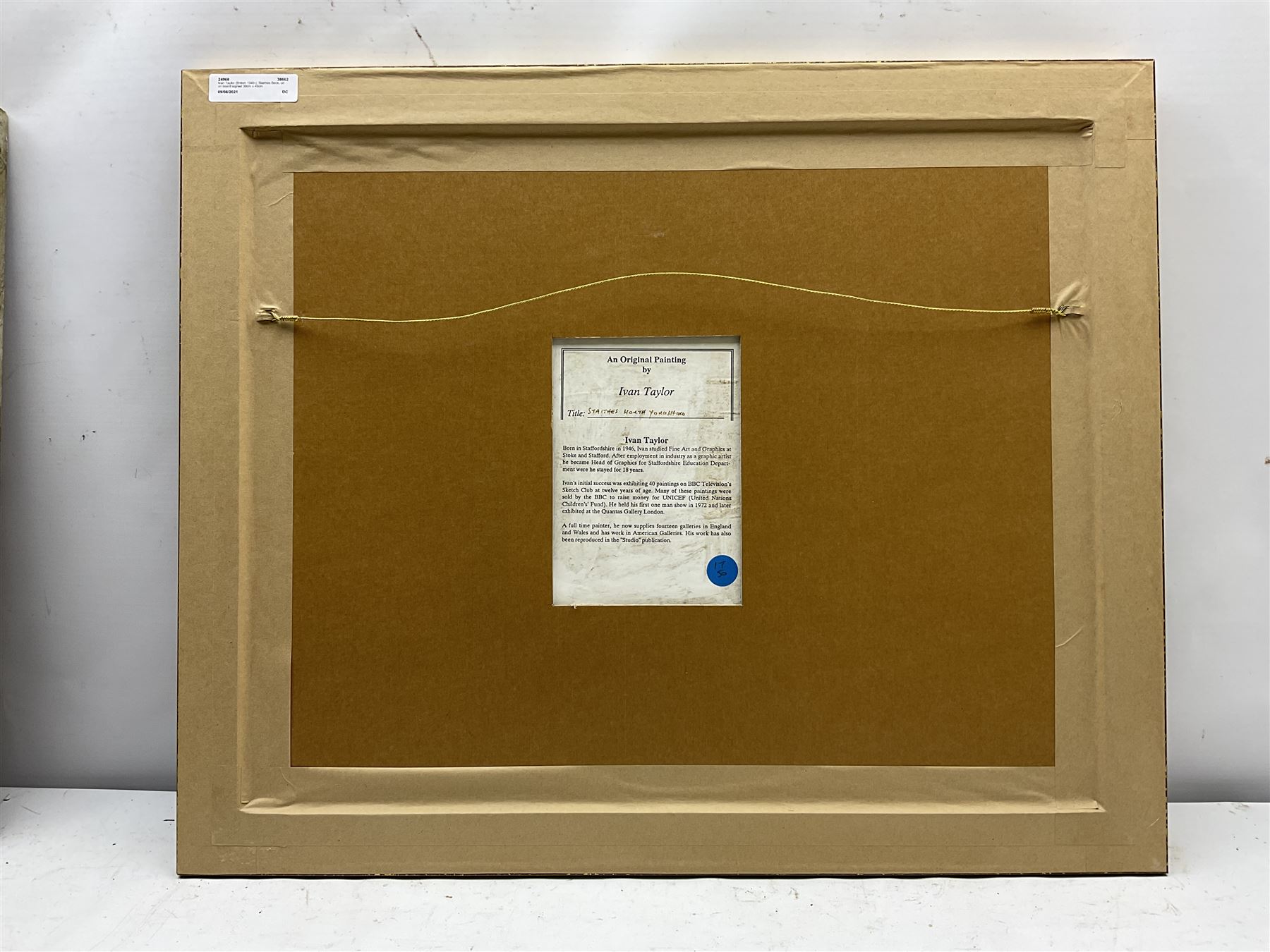 Ivan Taylor (British 1946-): Staithes Beck, oil on board signed 39cm x 49cm