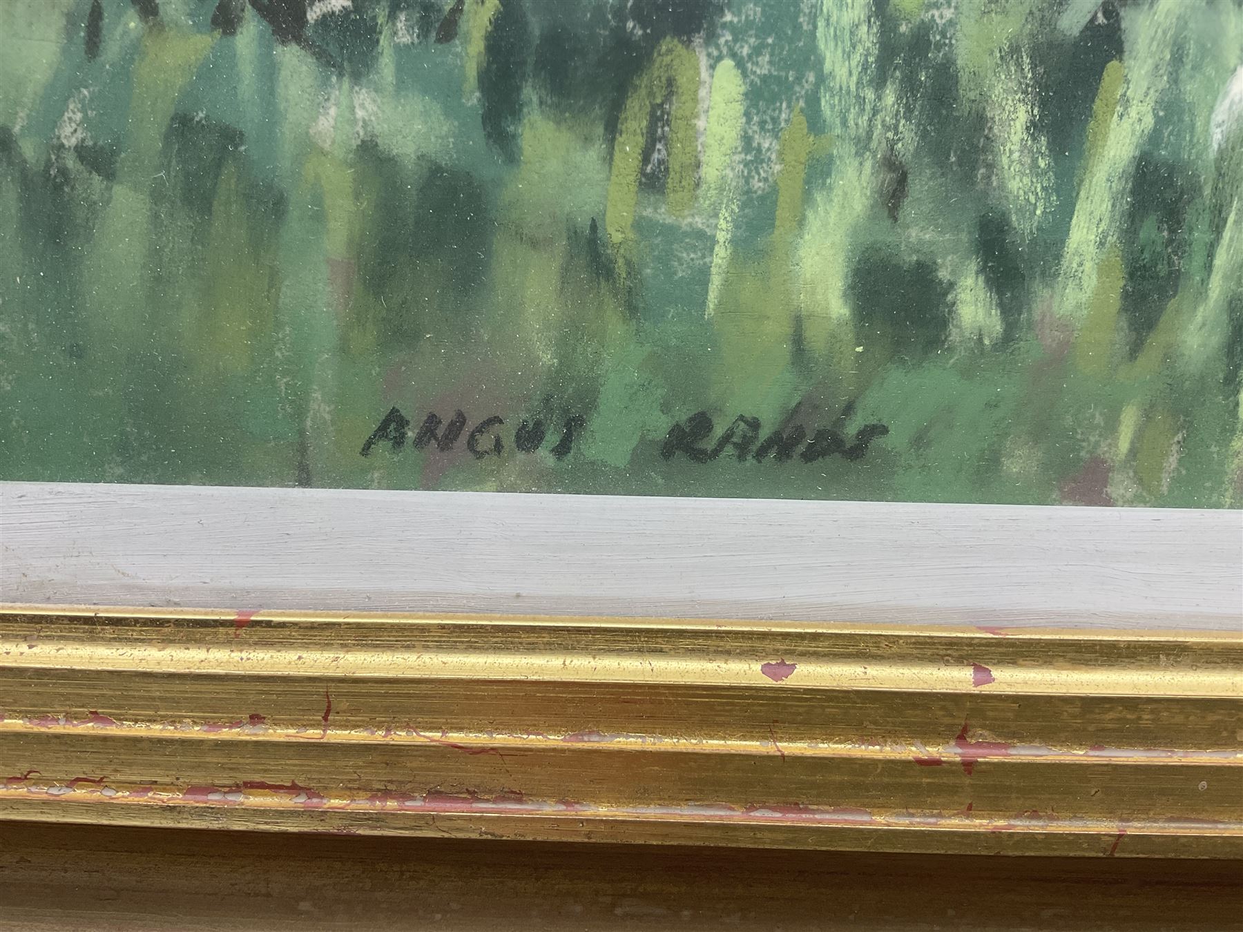 Angus Rands (British 1922-1985): 'Near Castle Howard', pastel signed, titled verso 40cm x 56cm