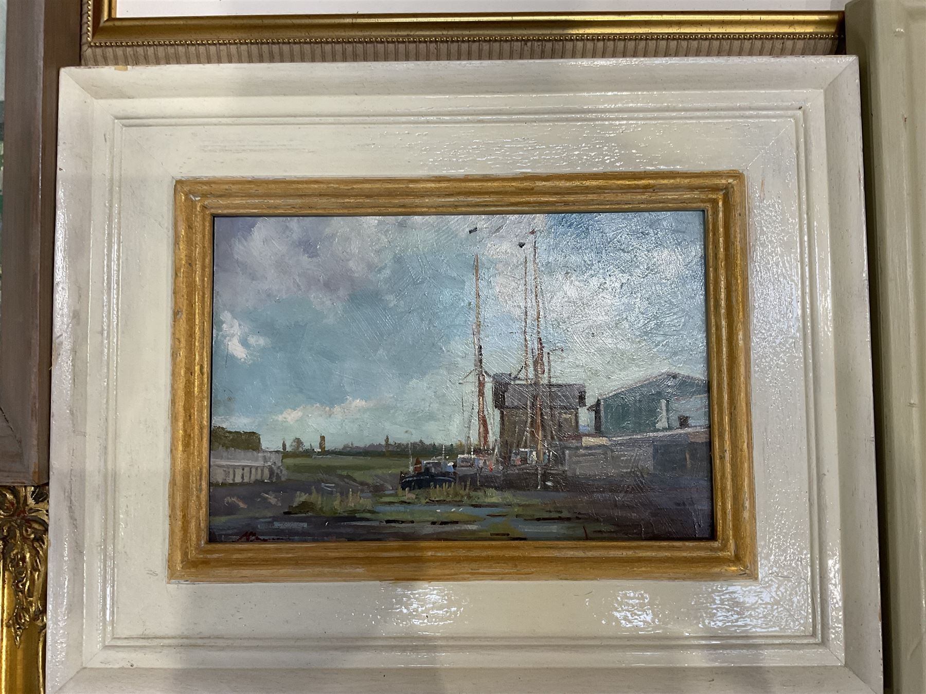 Collection of contemporary oil paintings, artists including J Walpole Pring, E Hartley Mooney, Patrick Lane, Peter Sunderland, John Rogers, Martin Dutton, Bruce Hurn, etc (11)