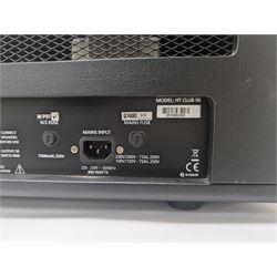 Blackstar HT Club 50 guitar amplifier head, serial no. 201109HC8083, with instruction manual, H27cm, W66cm